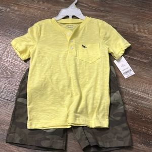 New! Carters Boys Summer Set Size 4T
